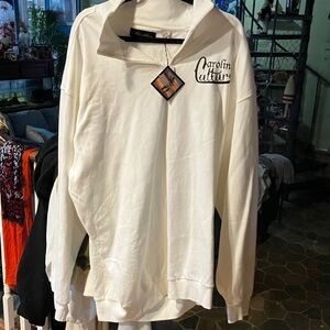 Carolin Culture White Sweatshirt prc